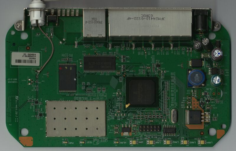 File:Netgear WGR614 v6 board top.jpg