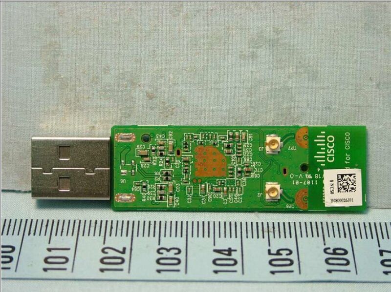 File:Linksys AE1200 board bottom.jpg